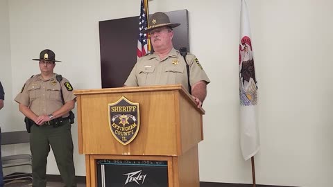 Illinois State Police, Effingham County Sheriff briefing on Effingham County accident