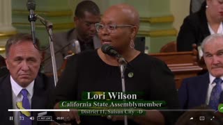 Ca State Rep. Lori Wilson, who authored the bill that will take custody of children from parents