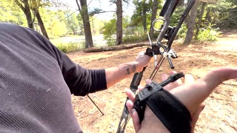 Meet our Belgian Malinois and we try some Archery.