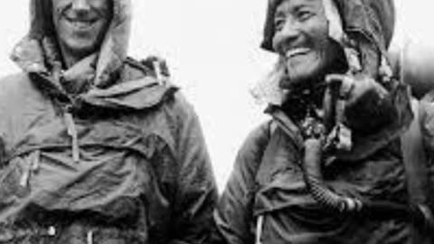 Sir Edmund Hillary and Sherpa Tenzing Norgay