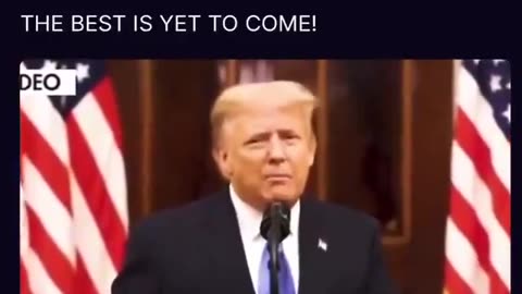 Donald Trump's "The Best is yet to Come" post.