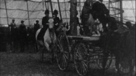 A Day At The Circus (1901 Original Black & White Film)