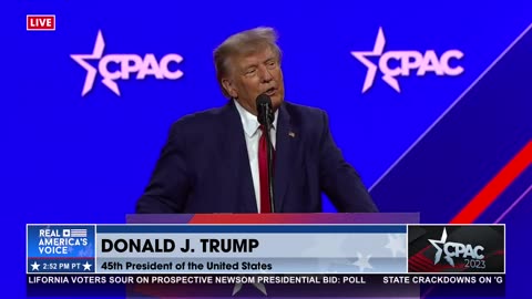 Trump tells CPAC crowd that he’ll take on the establishment, ‘stronger, faster and better’