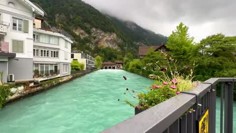 Interlaken, the heart of the Swiss Alps 🇨🇭 Switzerland 4K