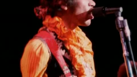 Jimi Hendrix - Hey Joe = Monterey Festival Music Video 1970