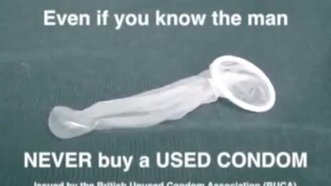 WHY YOU SHOULD NEVER BUY A USED CONDOM FROM A SWIFTIE