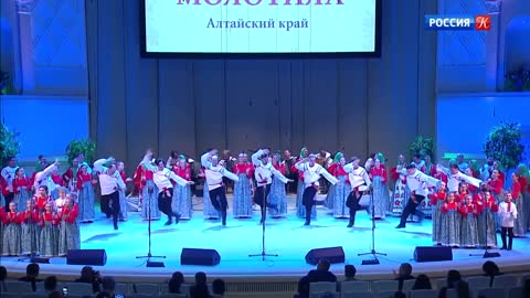 Coro folk russo intitolato a M.E. Pyatnitsky. Concerto Anniversario