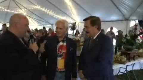 John Stubbins Interviews Mike Lindell @ POTUS Trump Rally Live (08/21/2021)