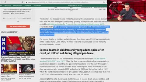 SHOCKING NEW VAX DATA! - CDC DATA SHOWS OVER 118,000 CHILDREN DIED SUDDENLY AFTER INJECTIONS!