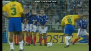 amazing free kick