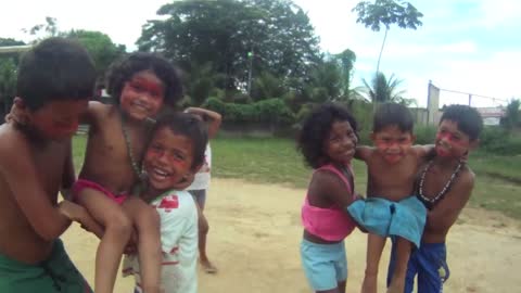Let's Play Football in Brazil - Amazon Indigenous Style