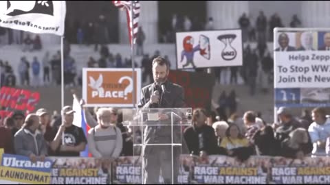 Scott Horton Speaks At Peace Rally