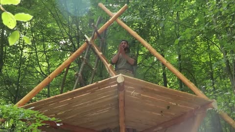 Tree house with your own hands. start to finish