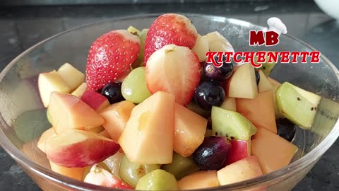 The Best Fruit Salad to Lower Cholesterol!! Immune System Booster!! No Diet, fat burner!!