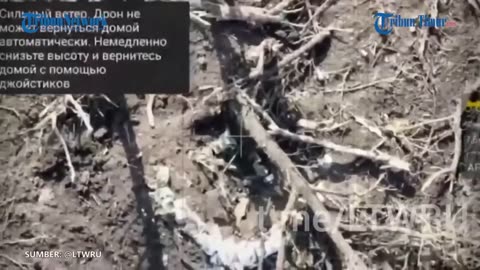 Russian Drone Hunts Remaining Ukrainian Soldiers After Attack in Maryinka Region