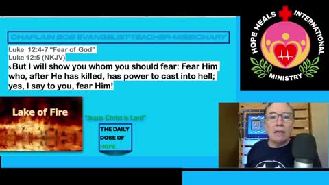 Luke 12:4-7 "Fear Him"