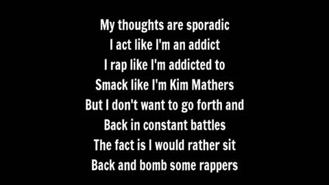 Eminem - Till I Collapse Lyrics.