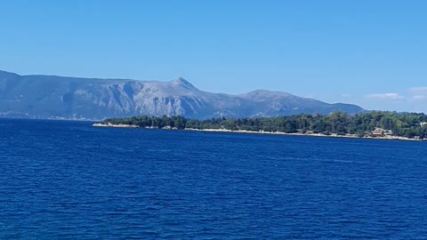 Ionian sea, Corfu