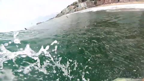 Bodyboard en Reñaca, Viña del mar Chile sesión glass