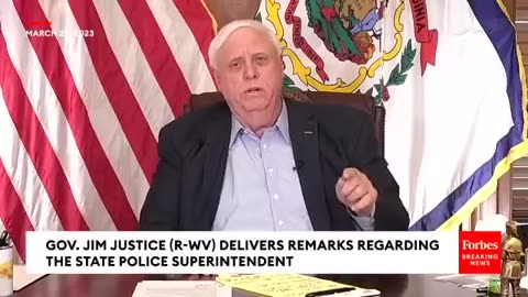 West Virginia Governor Jim Justice Announces Interim State Police Superintendent