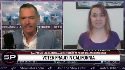 CA Voter Fraud On Another Level; New CA State Will Remedy