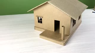 How to make Paper house very easy way best for school project