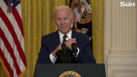 Joe Biden snaps at reporter during Kabul press conference