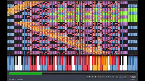 [Black MIDI] Synthesia - 'Pi' π-3.14 MILLION (3,141,592) ~ TheSuperMarioBros2