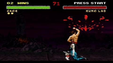 MK2 Johnny Cage knock off multiple heads fatality 👀 #shorts