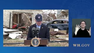 Biden Speaks On Kentucky Disaster