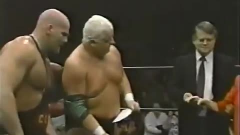 (1987.04.11) Dusty Rhodes & Nikita Koloff vs Tully Blanchard & Lex Luger - NWA Crockett Cup