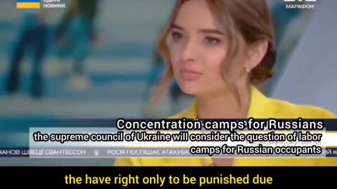 Ukrainians on TV discuss creating concentration camps for Russian "collaborators"