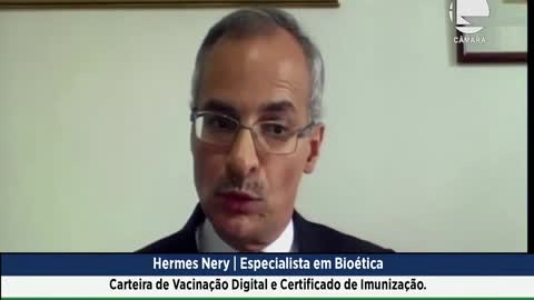 | Professor Hermes Nery (PUC-RJ) Especialista em Bioética - Carteira de Vacinação Digital e Certificado de Imunização |
