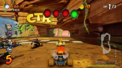 Happy New Year! - Crash Team Racing #1 - Nathan Plays