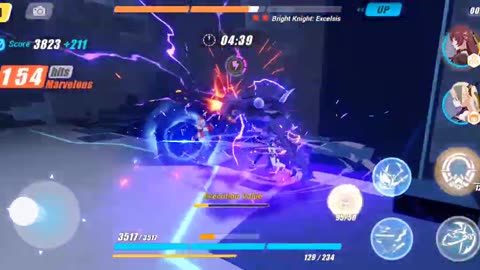 Honkai Impact 3rd - Memorial Arena Exalted Vs Bright Knight SS Difficulty Dec 1 2022