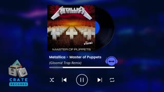 Metallica - Master of puppets (Gloomié Trap Remix) | Crate Records