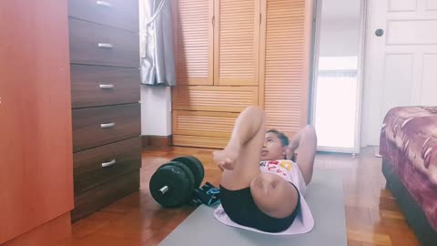 Amputee Simple ABS at Home
