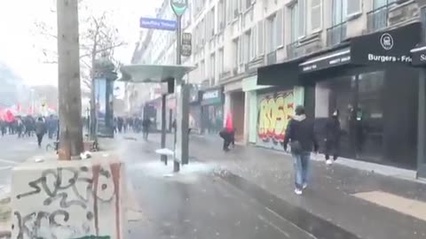 Paris under siege on Christmas day, their capital is under attack from Kurds