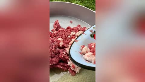 100 Eggs in Juicy Minced Meat and Stretchy Cheese!