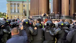Arrests made at anti-mobilization protests in Russia