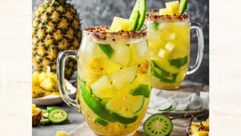 Free Pineapple Jalapeño Fiesta Infusion Recipe 🍍🌶️🎉✨
