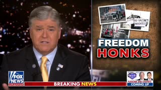 Sean Hannity rips into politicians' reactions to the truckers' freedom protests