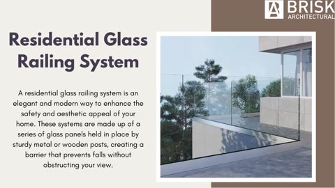 Expertly Crafted Glass for All Your Architectural Needs
