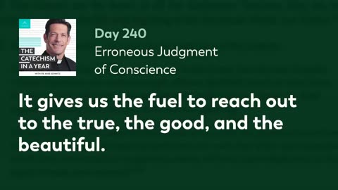 Day 240: Erroneous Judgment of Conscience — The Catechism in a Year (with Fr. Mike Schmitz)