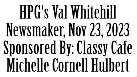 Wlea Newsmaker, November 23, 2023, HPG's Val Whitehill