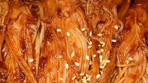 Enoki mushroom gourmet production