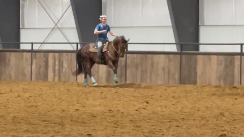 Apollo’s first time in a drill arena