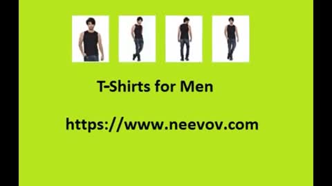Sleeve Less Black Colour T Shirts for Men