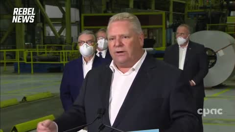Ontario Premier Doug Ford: Everyone Is Done With This. It's Time To Get On With Our Lives.