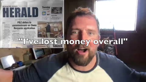 Owen Benjamin doesn't profit from his land fundraising